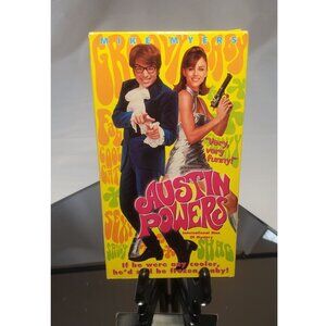 Austin Powers: International Man Of Mystery VHS Tape 1997 Mike Myers